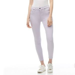 Yoga Jeans Second Denim RACHEL SKINNY JEANS in LILAS Colour